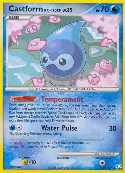 Castform Rain Form #49 Legends Awakened