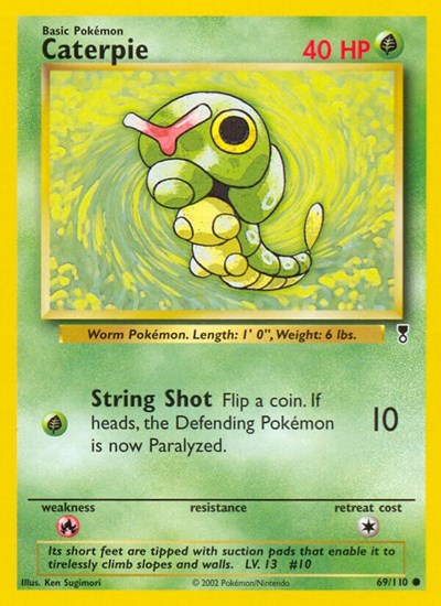 Caterpie #69 Legendary Collection