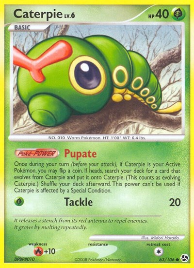 Caterpie #63 Great Encounters