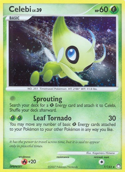 Celebi #7 Mysterious Treasures