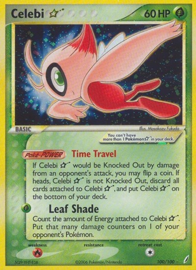 Celebi Star #100 Crystal Guardians