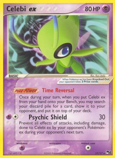 Celebi ex #17 POP Series 2