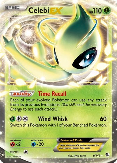 Celebi EX #9 Boundaries Crossed