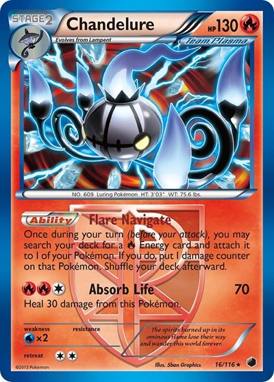 Chandelure #16 Plasma Freeze