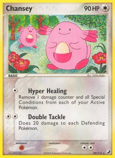 Chansey #20 Unseen Forces