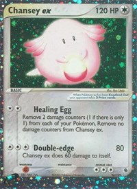 Chansey ex #96 Ruby and Sapphire