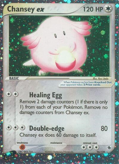 Chansey ex #96 EX Ruby and Sapphire