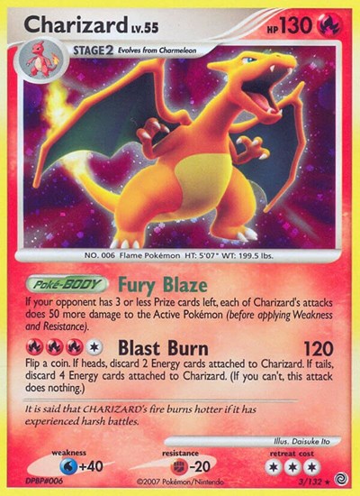 Charizard #3 Secret Wonders
