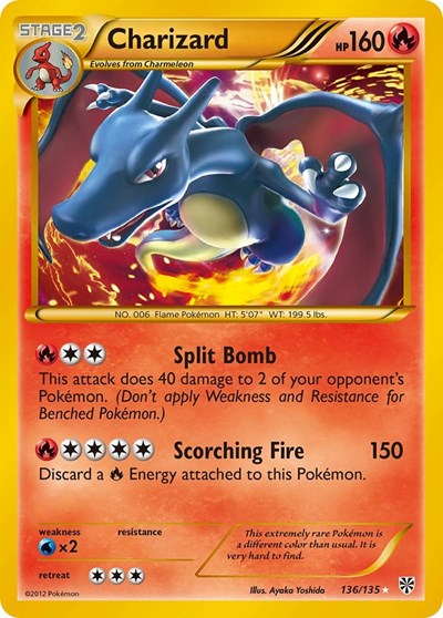 Charizard #136 Plasma Storm