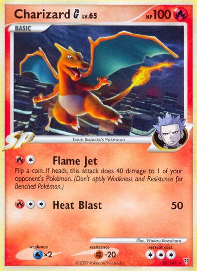 Charizard G #20 Supreme Victors