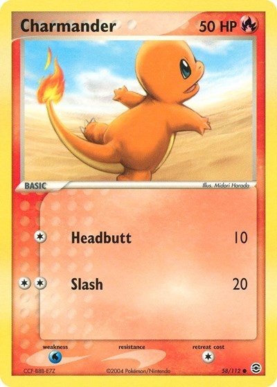 Charmander #58 FireRed & LeafGreen