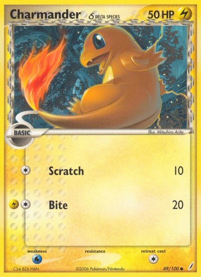 Charmander #49 Crystal Guardians