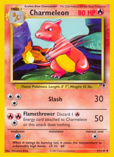 Charmeleon #37 Legendary Collection