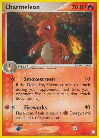 Charmeleon #110 Team Rocket Returns