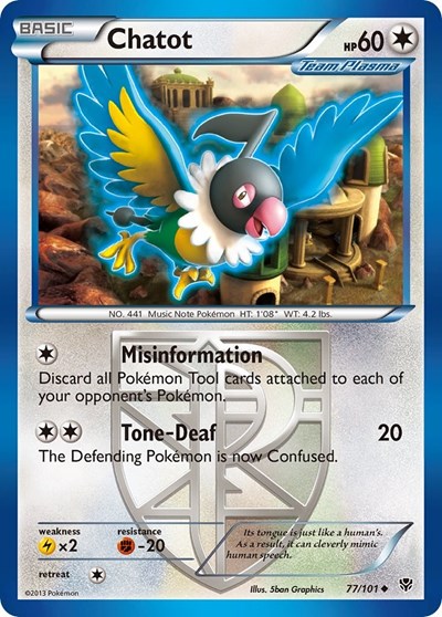 Chatot #77 Plasma Blast