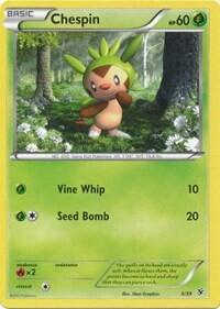 Chespin #3 Kalos Starter Set