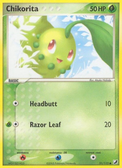Chikorita #51 Unseen Forces