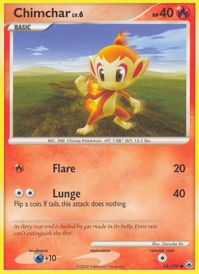 Chimchar #56 Majestic Dawn