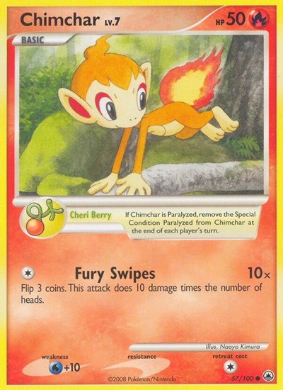 Chimchar #57 Majestic Dawn