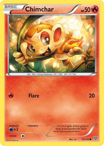 Chimchar #15 Plasma Storm