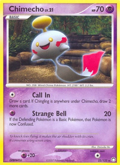 Chimecho #22 Mysterious Treasures