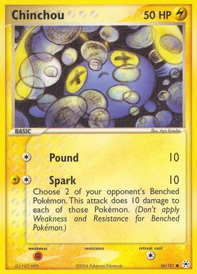 Chinchou #56 Hidden Legends