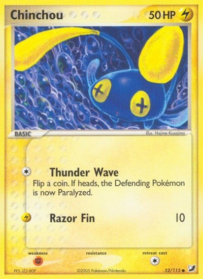 Chinchou #52 Unseen Forces