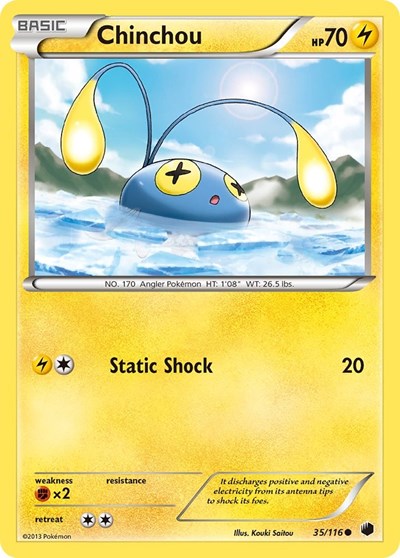 Chinchou #35 Plasma Freeze