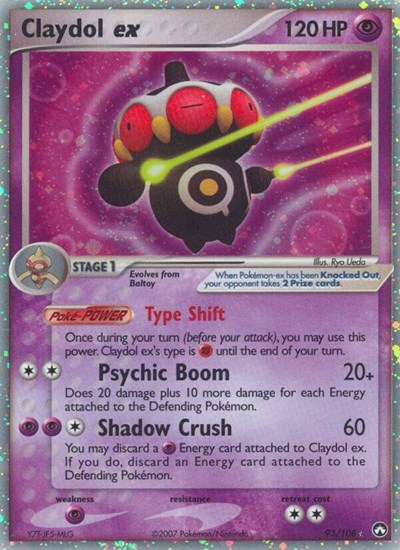 Claydol ex #93 Power Keepers