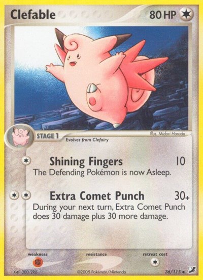 Clefable #36 Unseen Forces