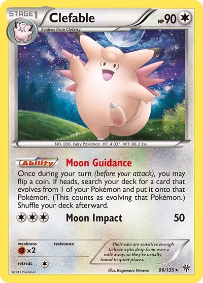 Clefable #98 Plasma Storm
