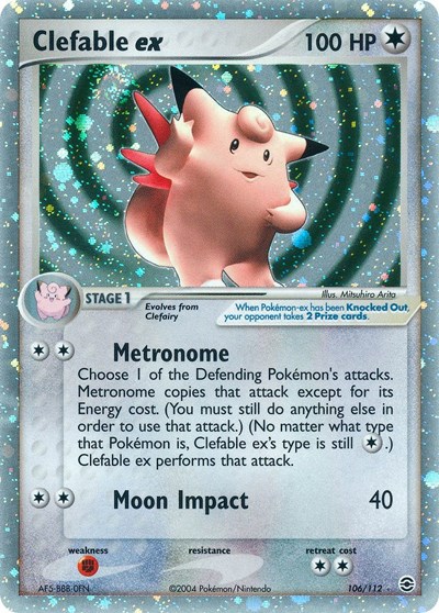 Clefable ex #106 FireRed & LeafGreen