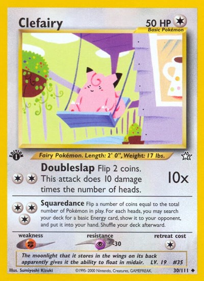 Clefairy #30 Neo Genesis