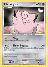 Clefairy #77 Diamond and Pearl