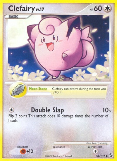 Clefairy #83 Secret Wonders