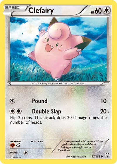 Clefairy #97 Plasma Storm