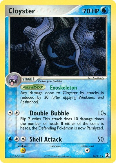 Cloyster #20 FireRed & LeafGreen