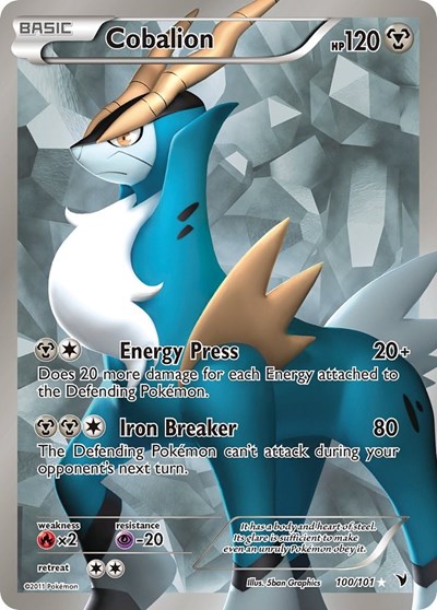 Cobalion #100 Noble Victories