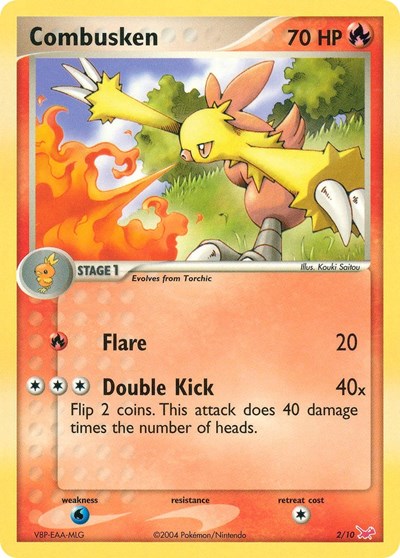 Combusken #2 EX Trainer Kit 1: Latias & Latios