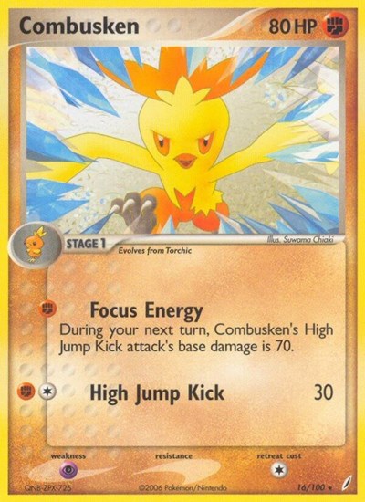 Combusken #16 Crystal Guardians