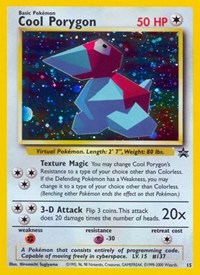 Cool Porygon #15 WoTC Promo