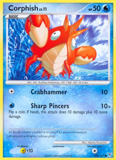 Corphish #100 Supreme Victors