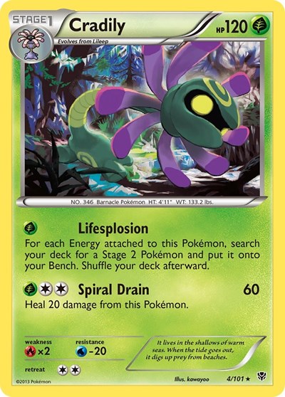 Cradily #4 Plasma Blast