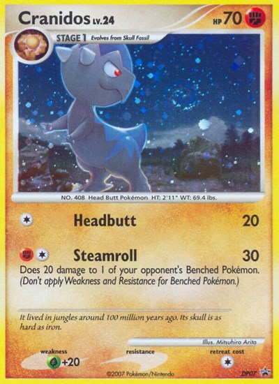 Cranidos #DP07 Diamond and Pearl Promos