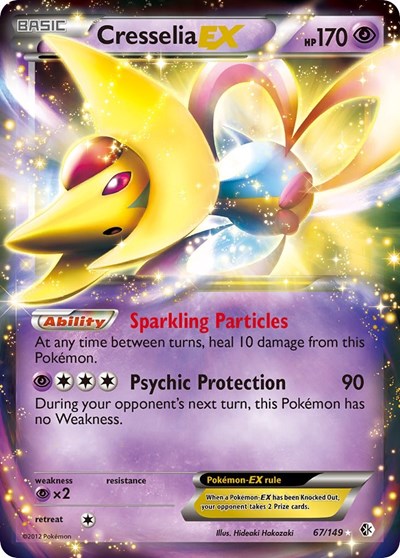 Cresselia EX #67 Boundaries Crossed