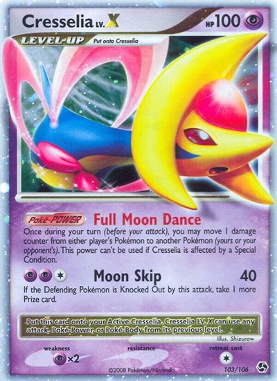 Cresselia LV.X #103 Great Encounters