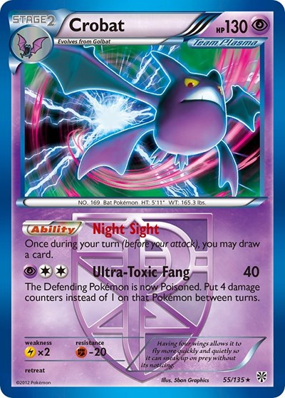 Crobat #55 Plasma Storm