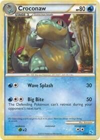 Croconaw #17 HGSS Trainer Kit: Gyarados & Raichu