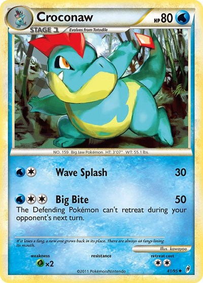 Croconaw #41 Call of Legends
