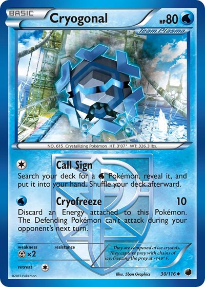 Cryogonal #30 Plasma Freeze